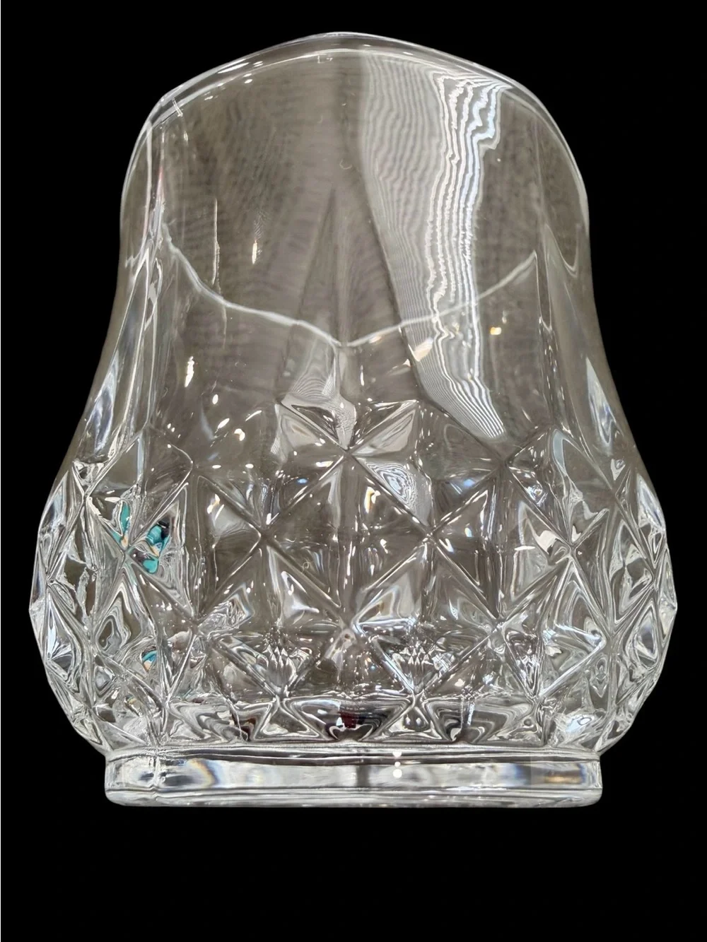 Set of 4 Cristal d’Arques Longchamp Crystal Rocks Glasses